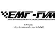 FEDERACIÓN VASCA DE MOTOCICLISMO ELECCIONES